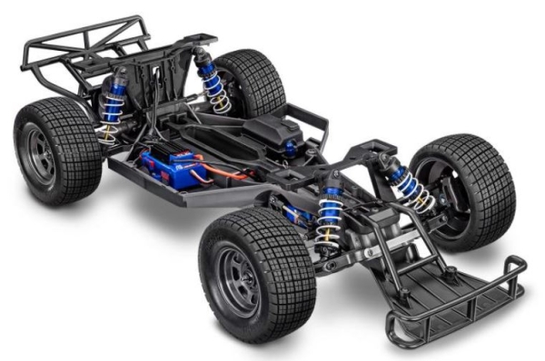 TRX104354-74-GRN Slash Modified BL-2S grün 1/10 Dirt Oval Racer RTR